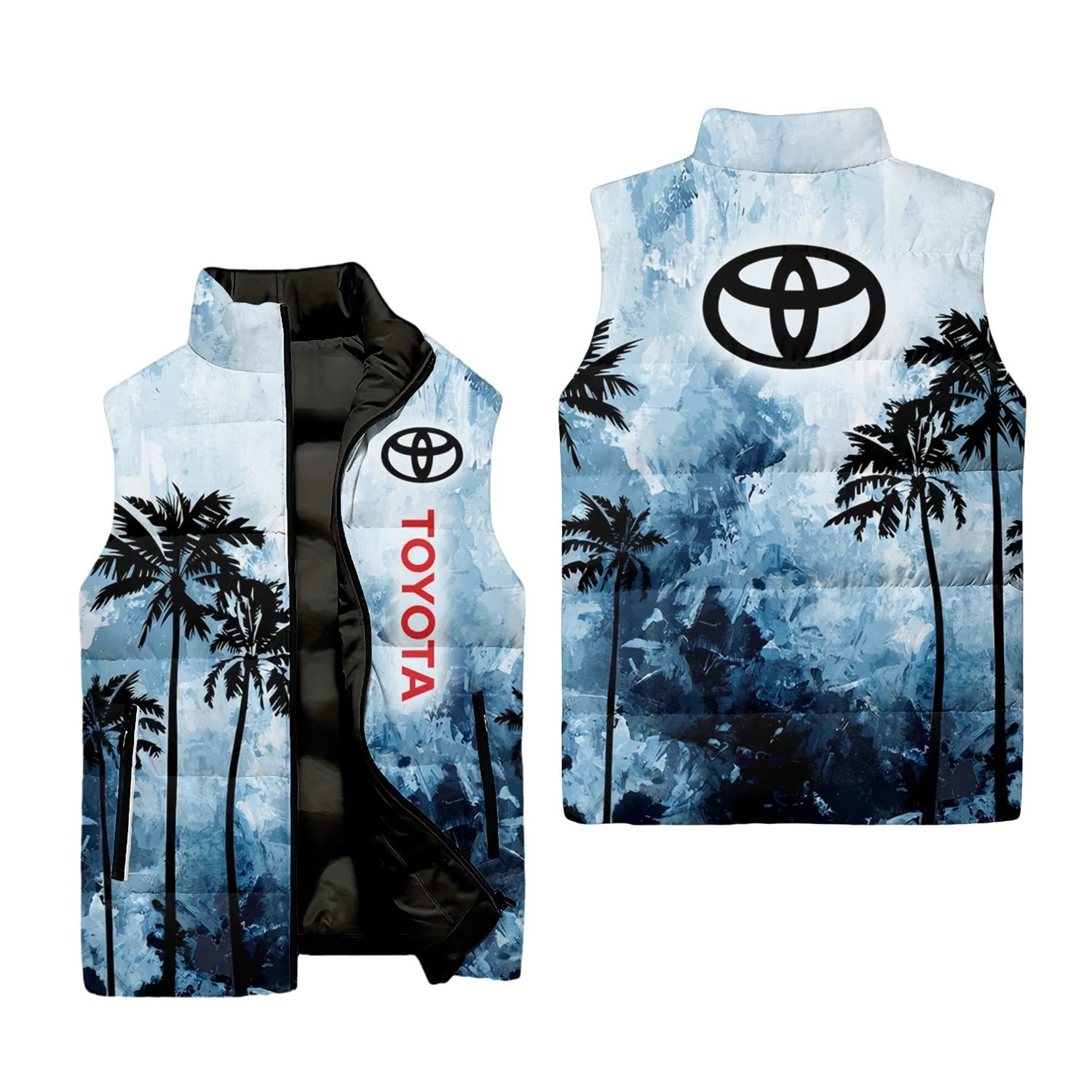 Toyota Sleeveless Puffer Jacket SHW034