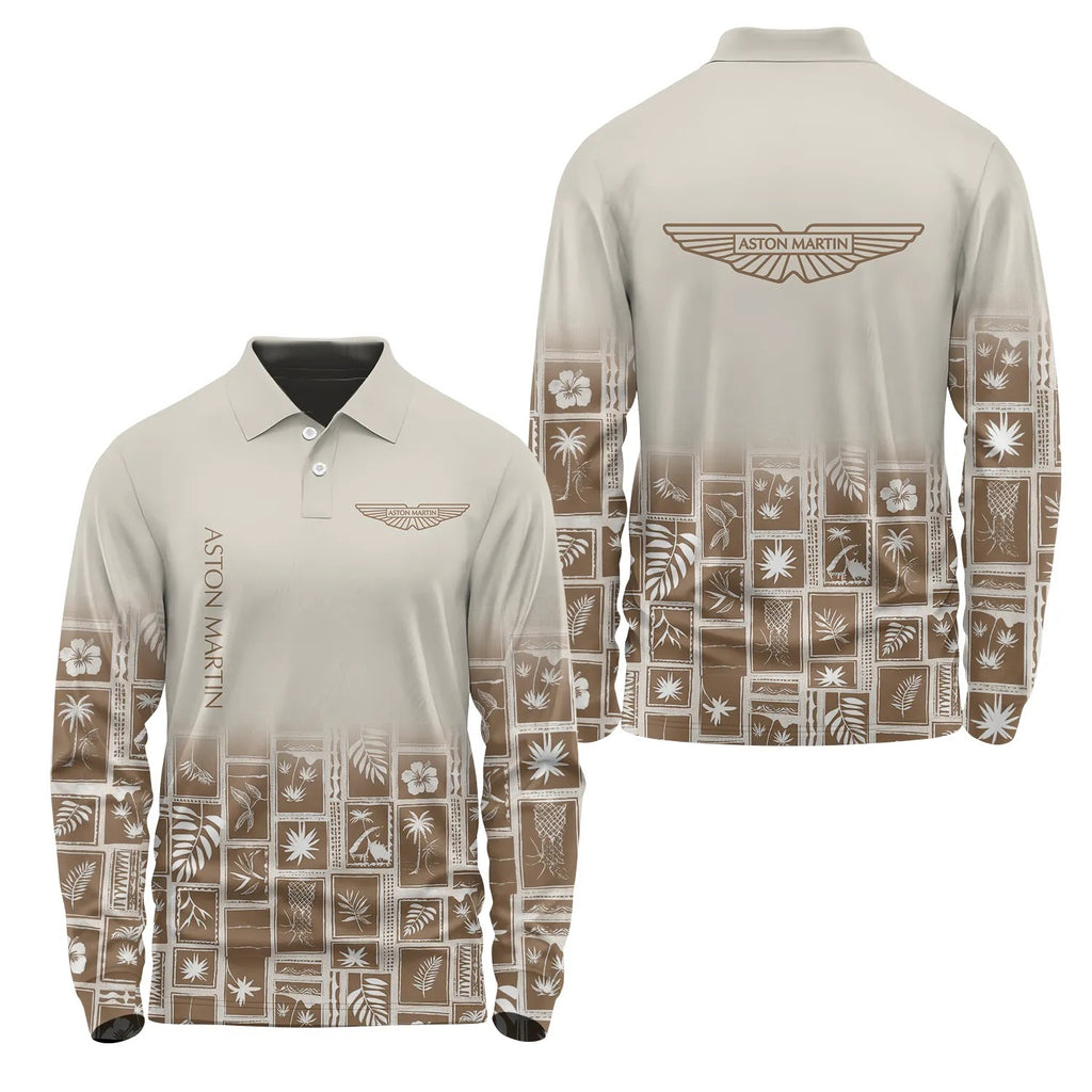 Aston Martin Long Sleeve Polo SHW067