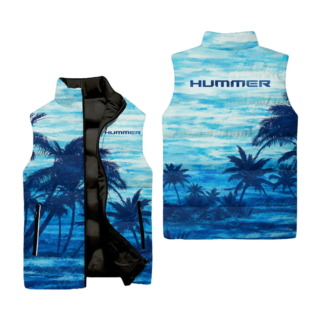 Hummer Sleeveless Puffer Jacket SHW048