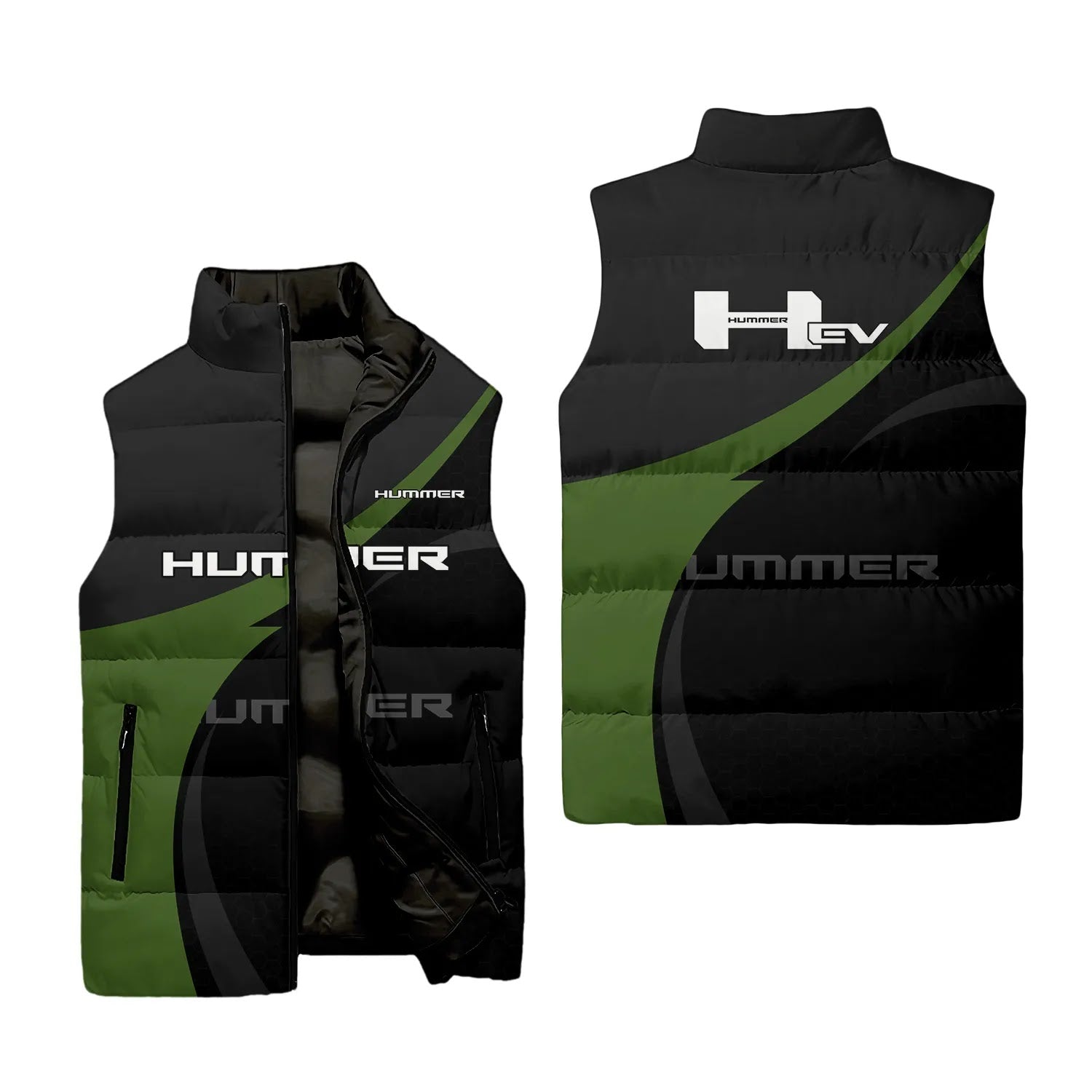 Hummer Sleeveless Puffer Jacket SC038