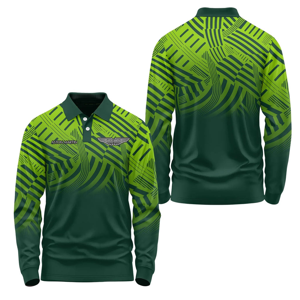 Aston Martin Long Sleeve Polo SC121