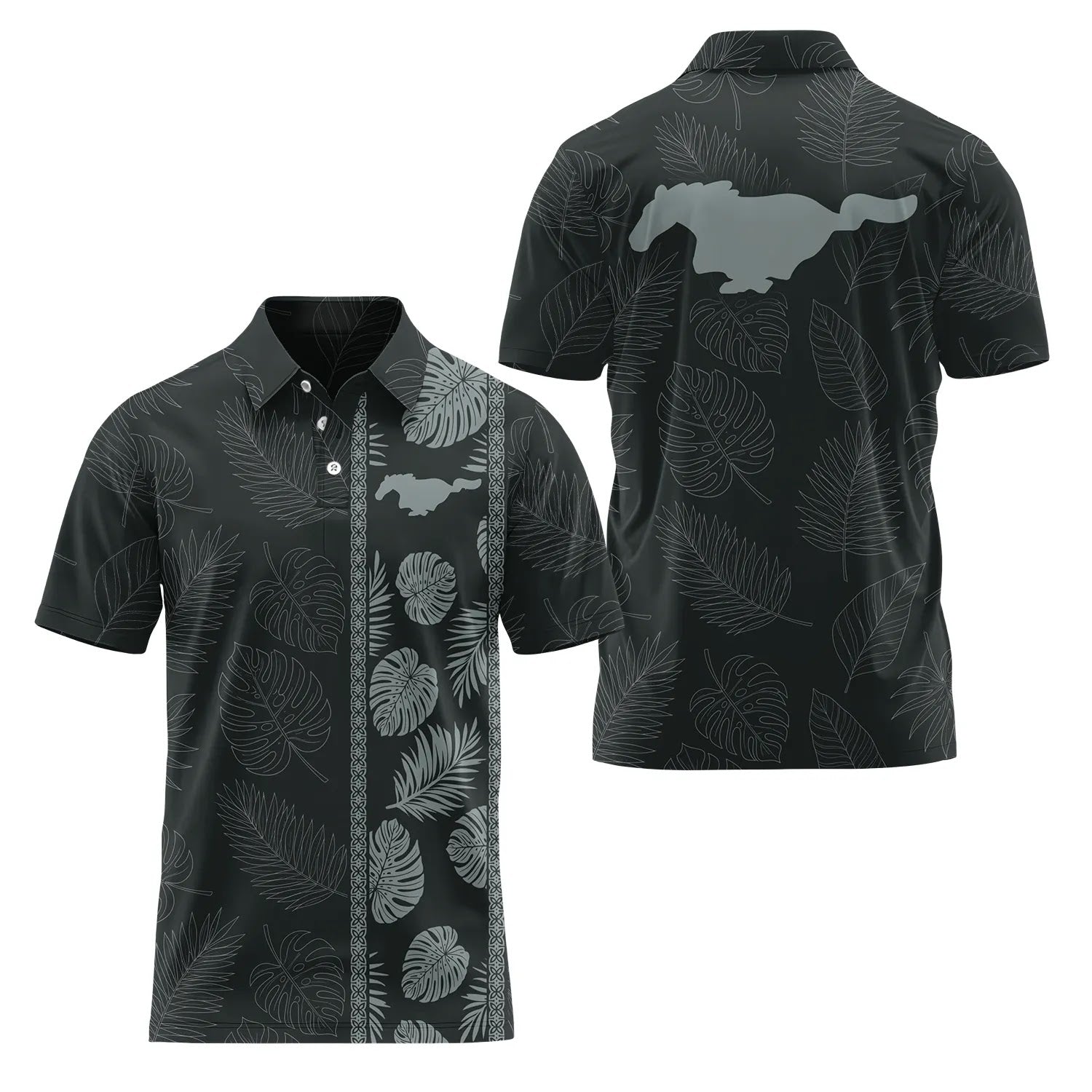 Ford Mustang Short Sleeve Polo SHW022