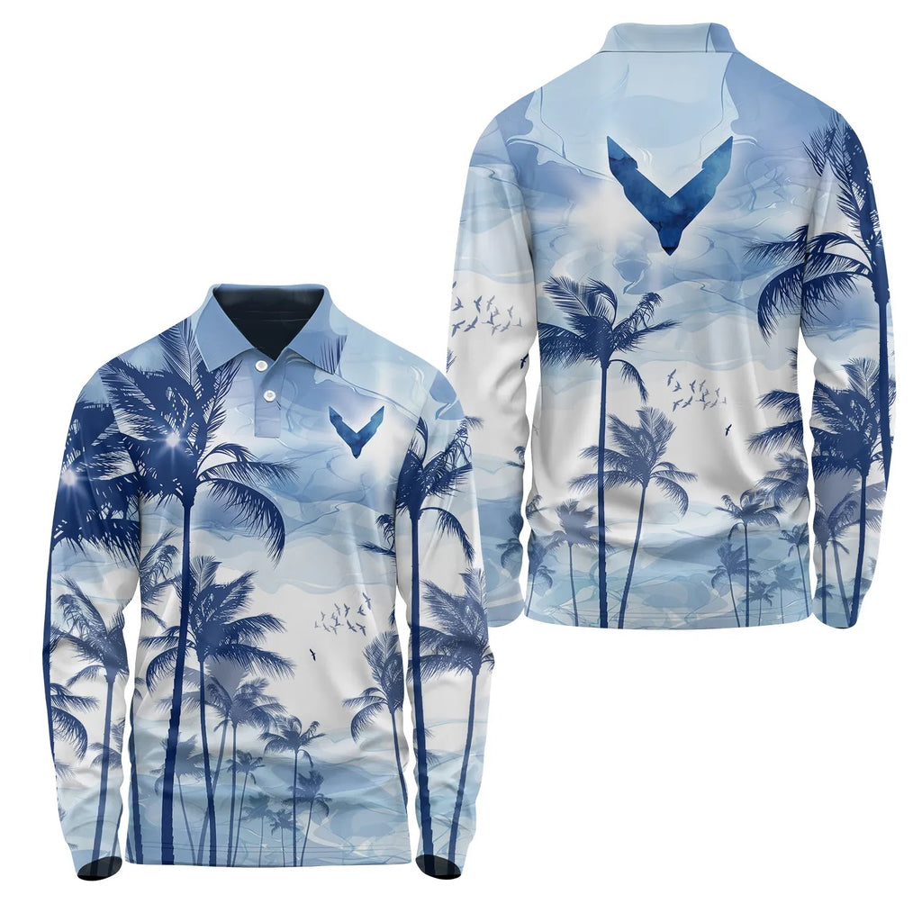Corvette Long Sleeve Polo SHW004