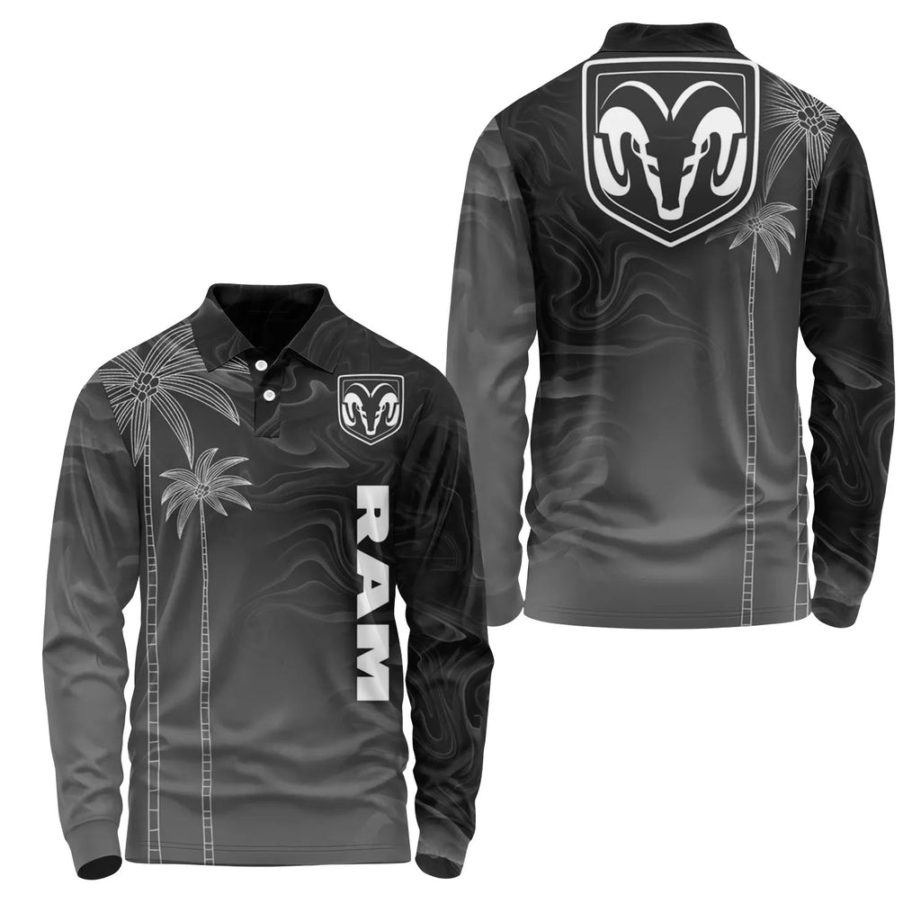 Ram Long Sleeve Polo SHW070
