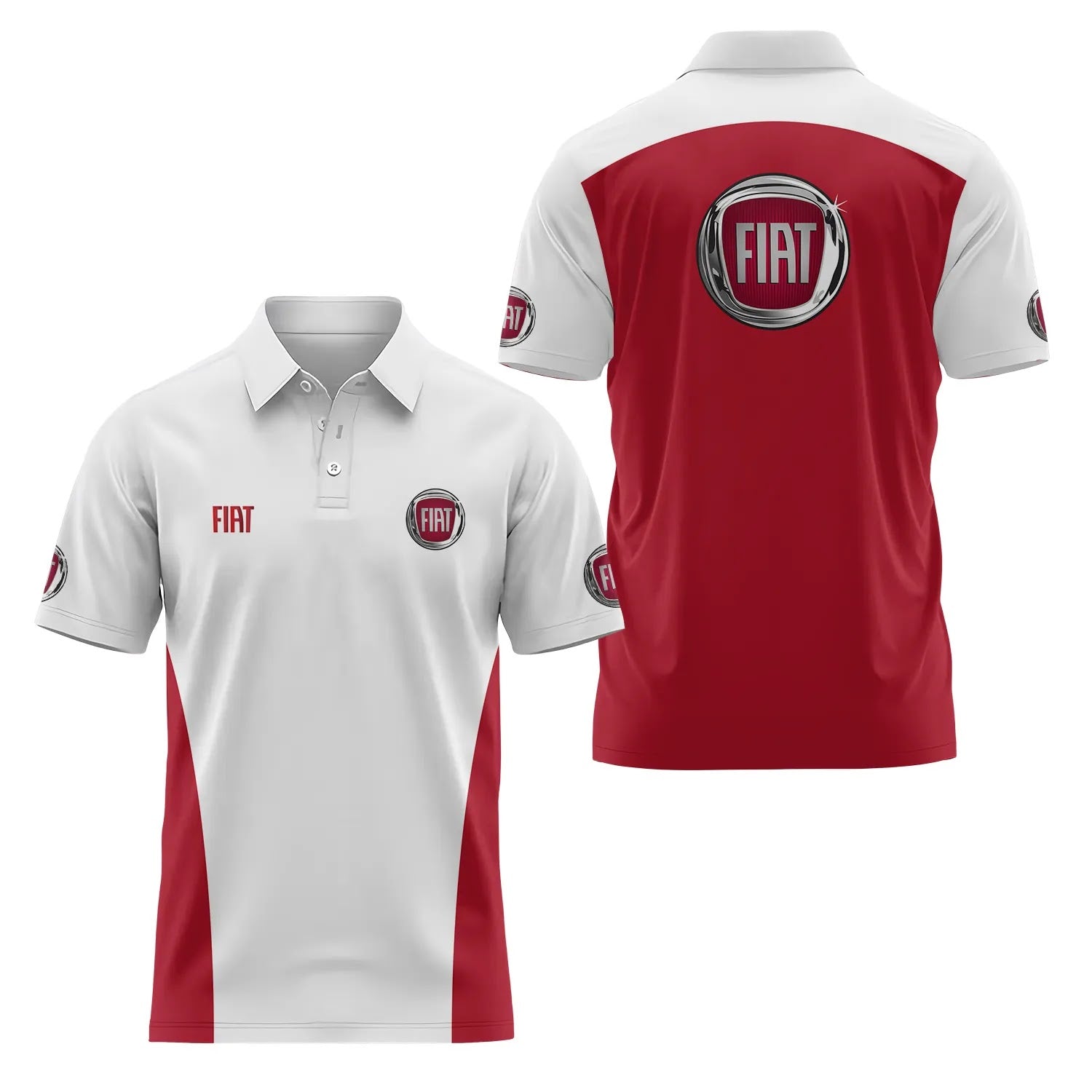 Fiat Short Sleeve Polo SC044
