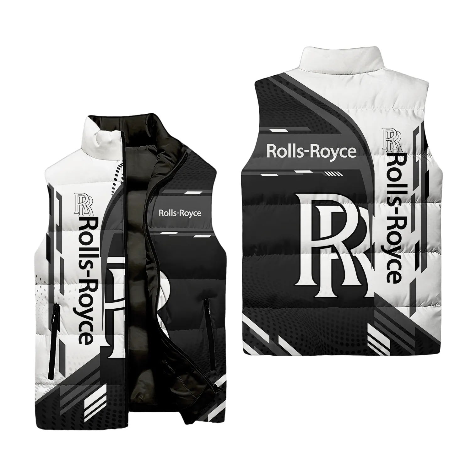 Rolls-Royce Sleeveless Puffer Jacket SC036