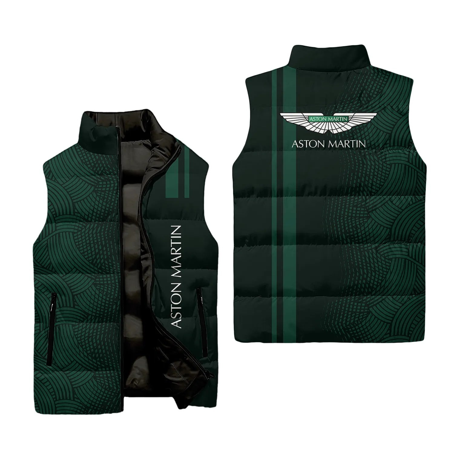 Aston Martin Sleeveless Puffer Jacket SC084