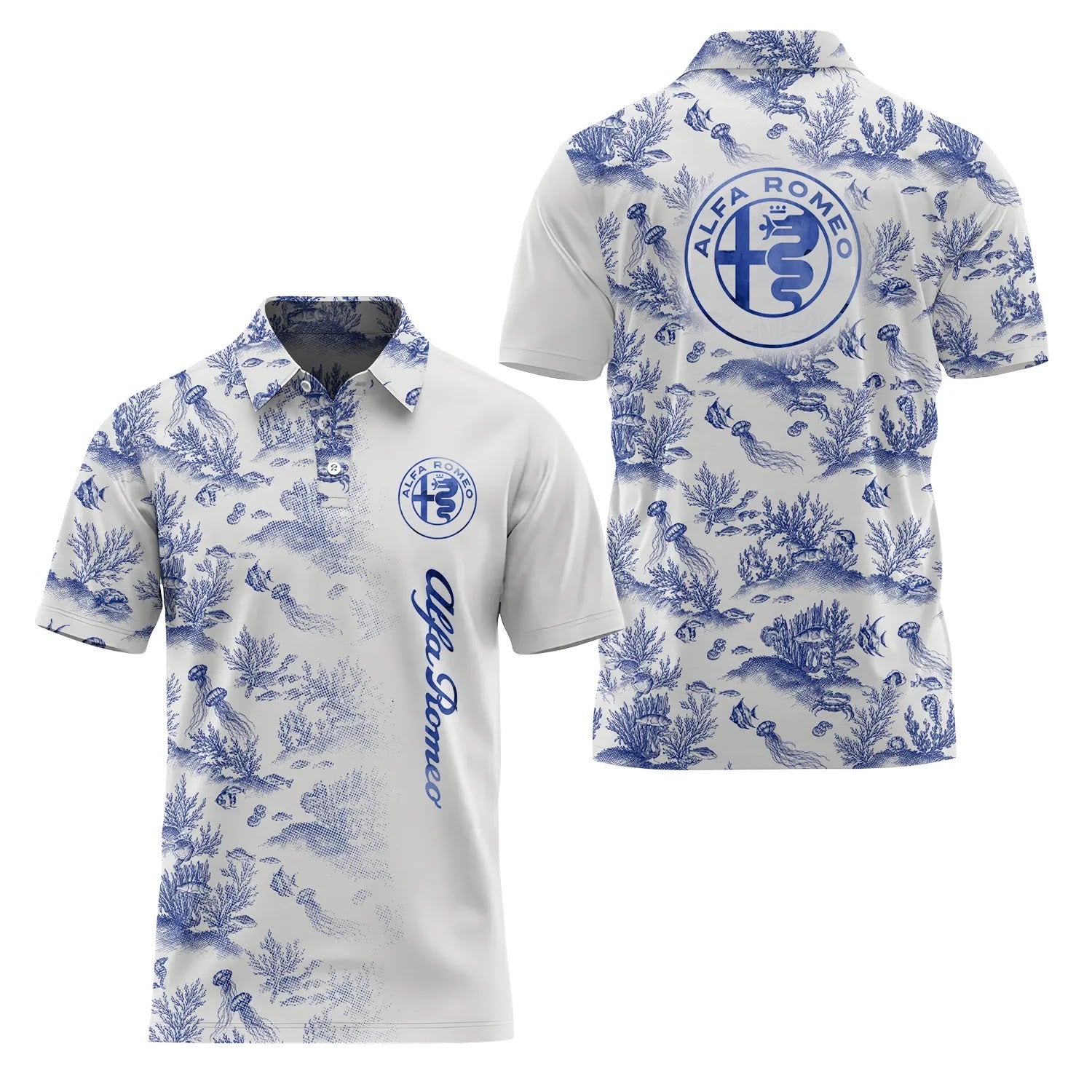 Alfa Romeo Short Sleeve Polo SHW009