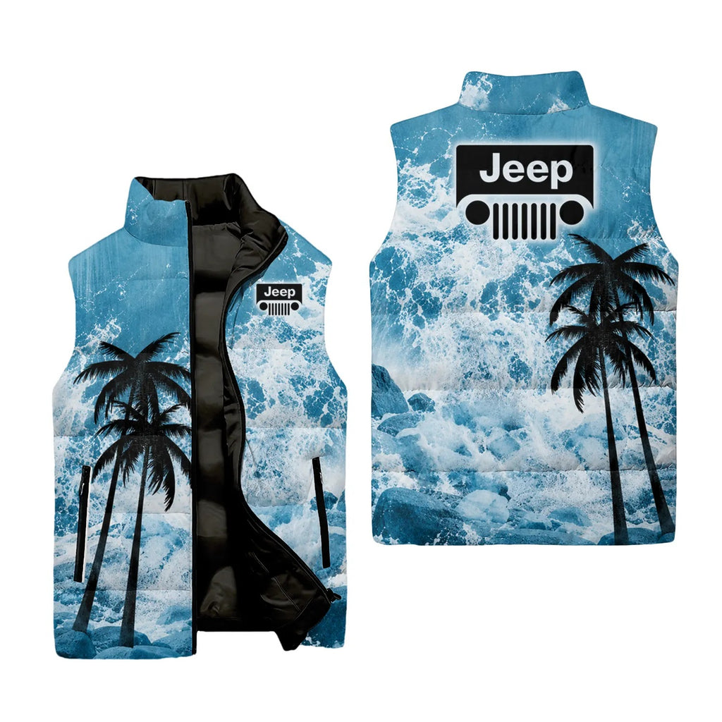 Jeep Sleeveless Puffer Jacket SHW052