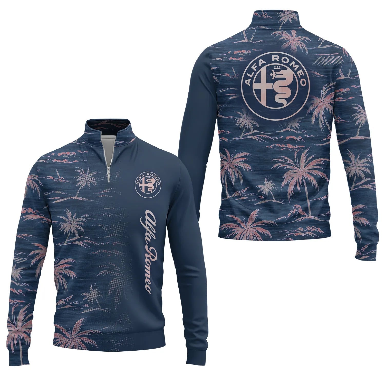 Alfa Romeo Quarter-zip Pullover SHW013