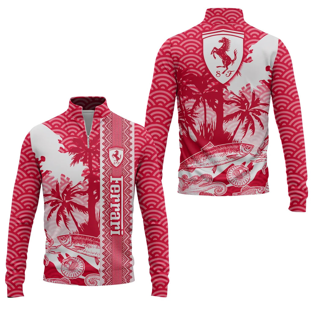 Ferrari Quarter-zip Pullover SHW038