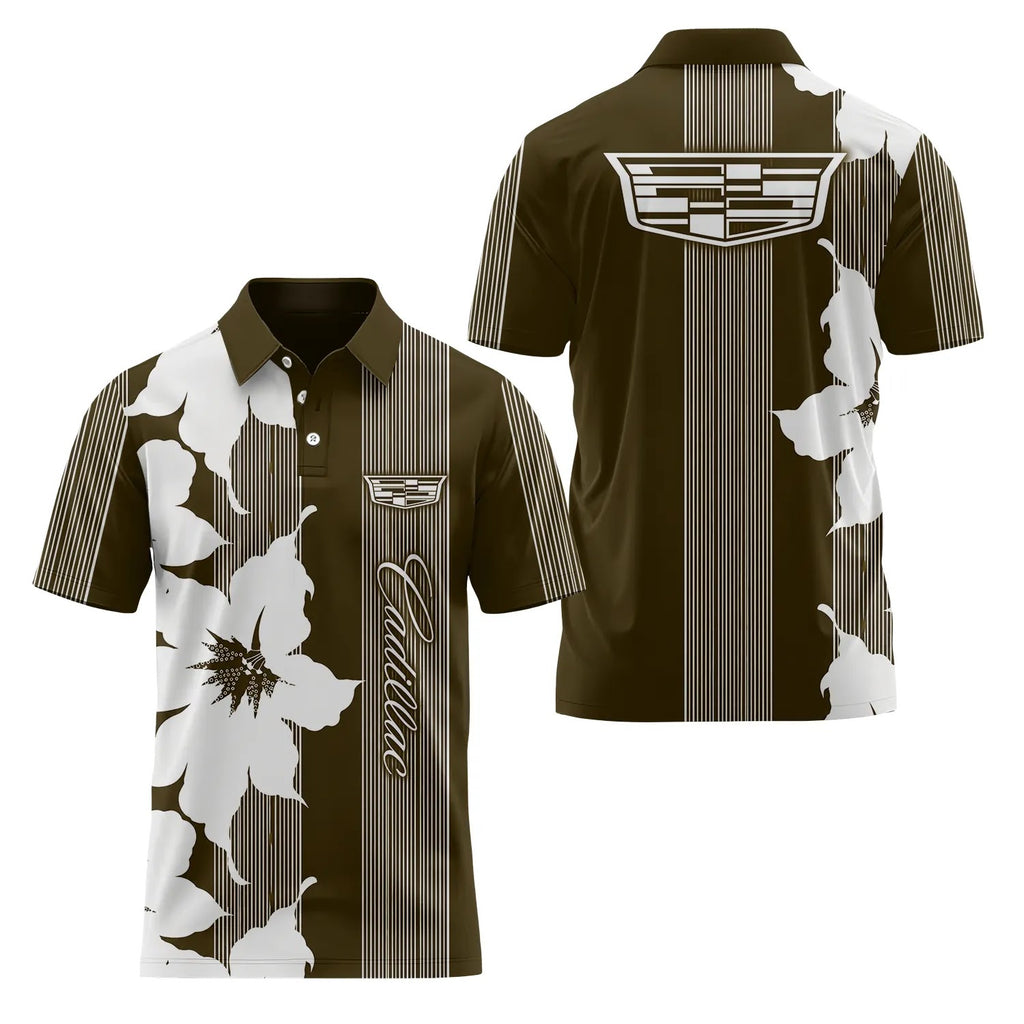 Cadillac Short Sleeve Polo SHW039