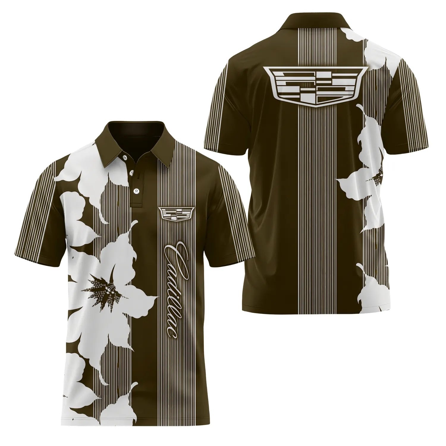 Cadillac Short Sleeve Polo SHW039