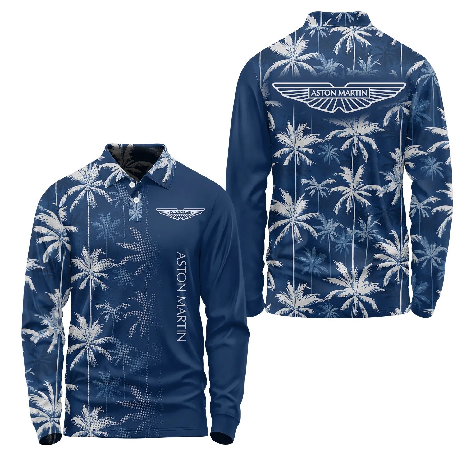 Aston Martin Long Sleeve Polo SHW032