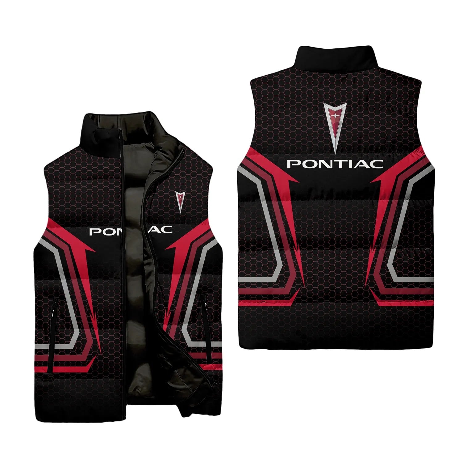 Pontiac Sleeveless Puffer Jacket SC075