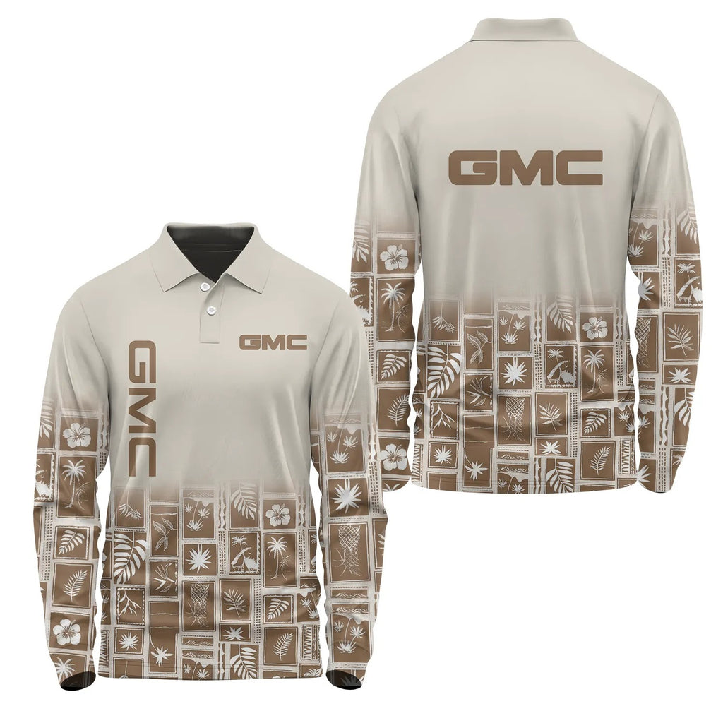 GMC Long Sleeve Polo SHW067