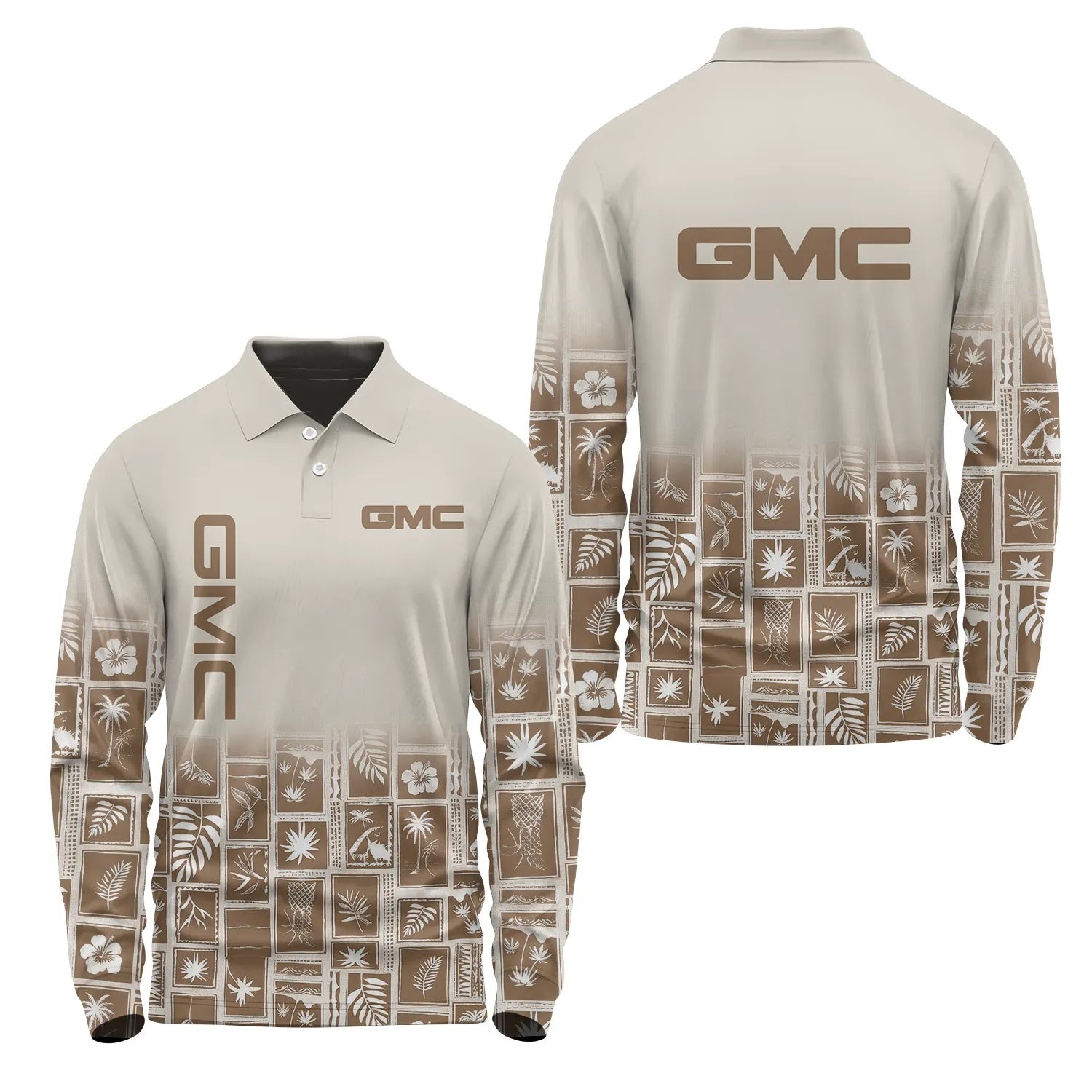 GMC Long Sleeve Polo SHW067
