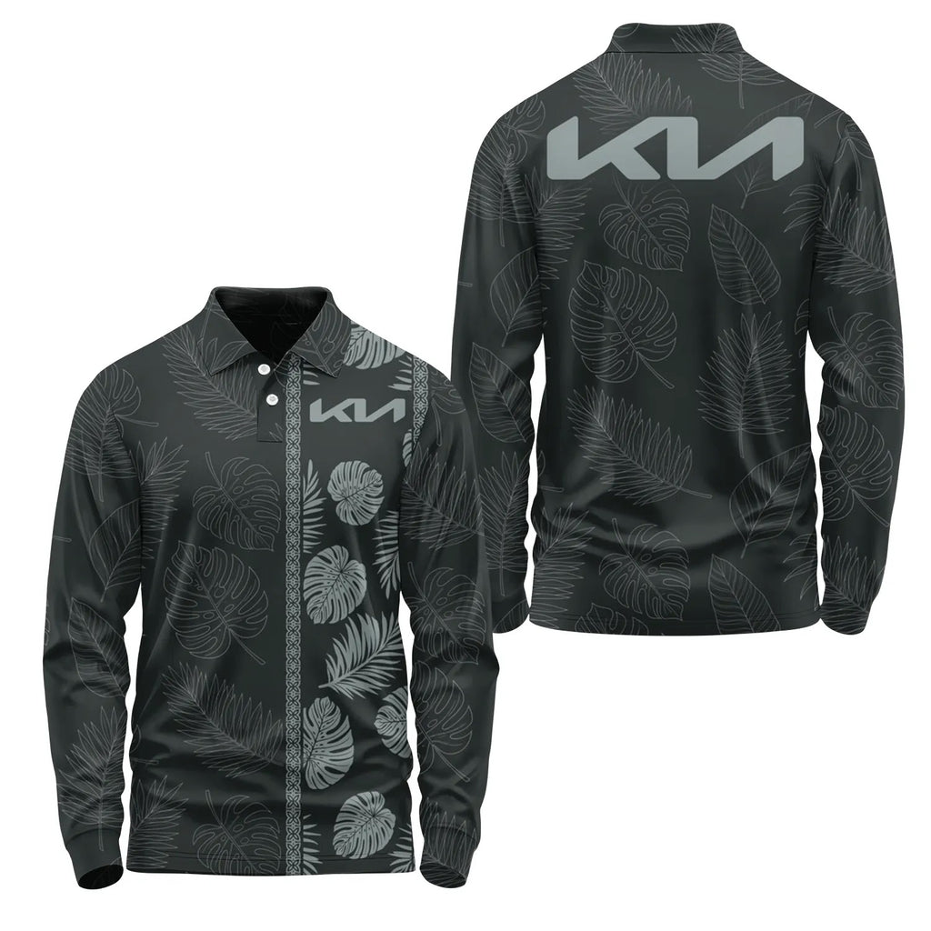 Kia Long Sleeve Polo SHW022