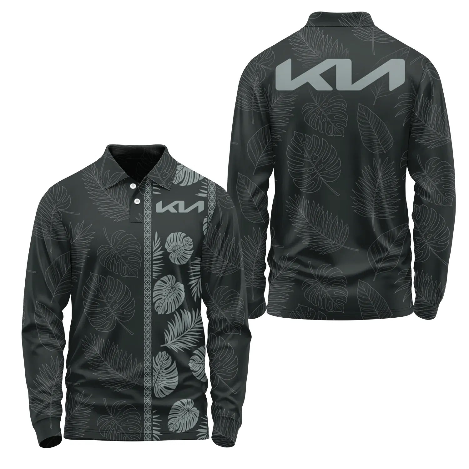 Kia Long Sleeve Polo SHW022