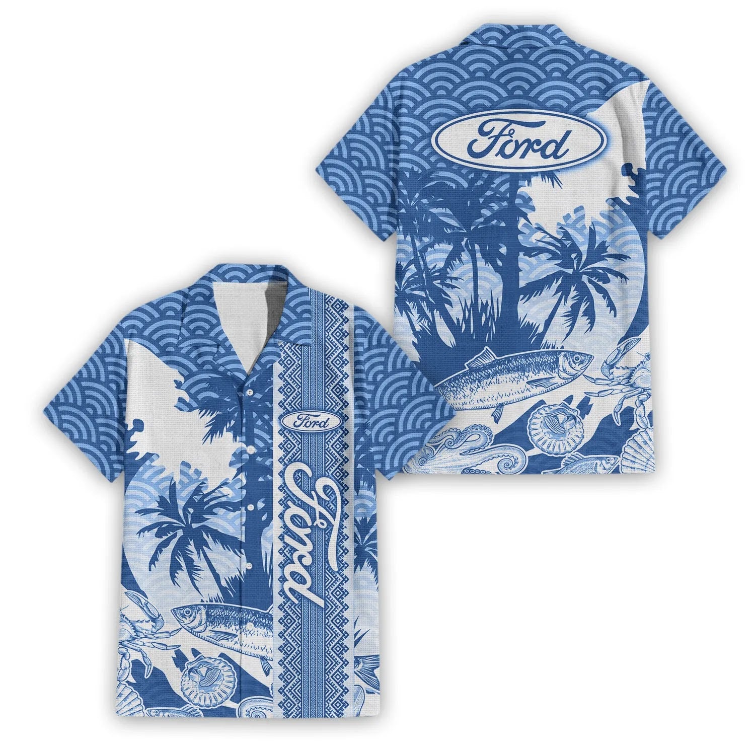 Ford Premium Hawaiian Shirt SHW038