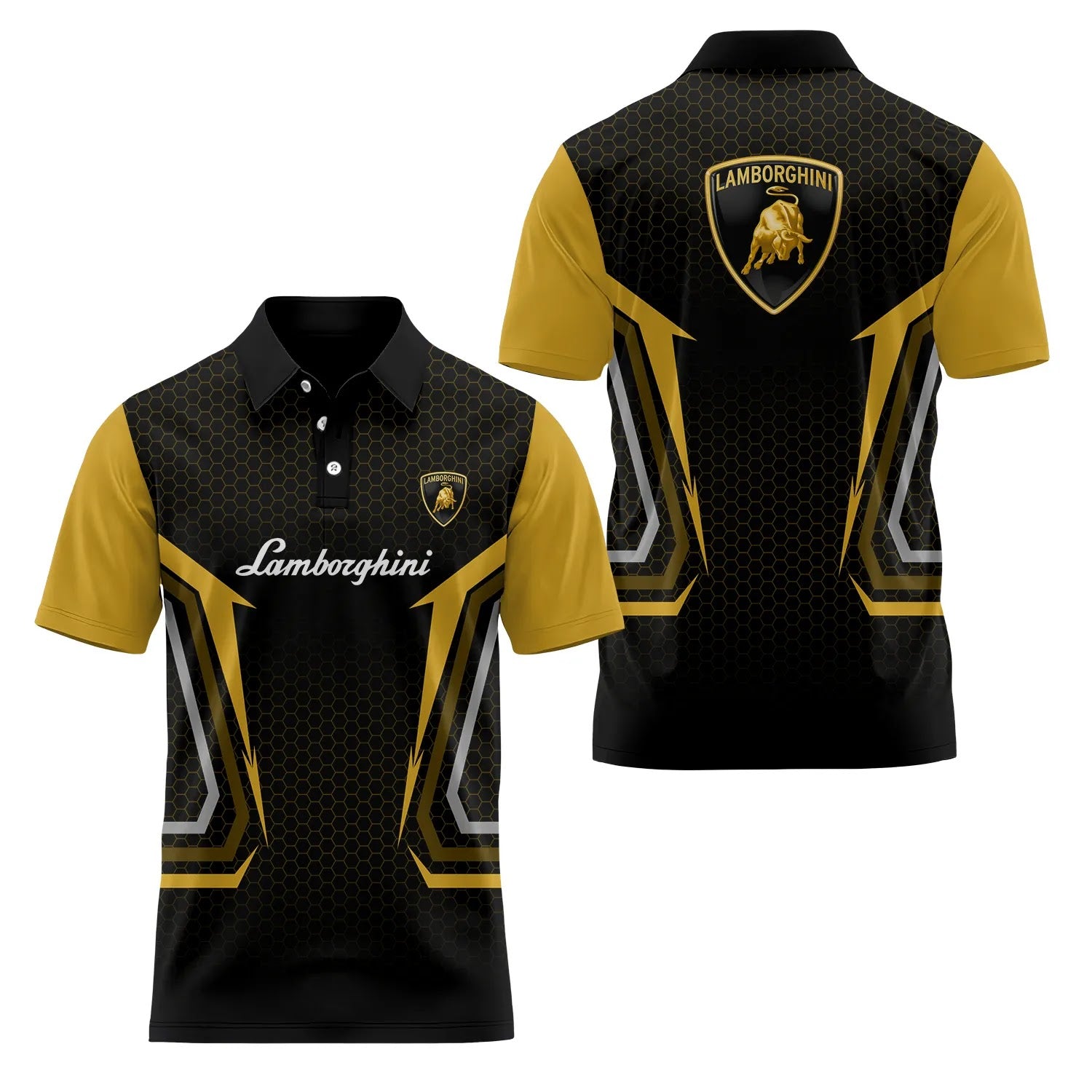 Lamborghini Short Sleeve Polo SC075