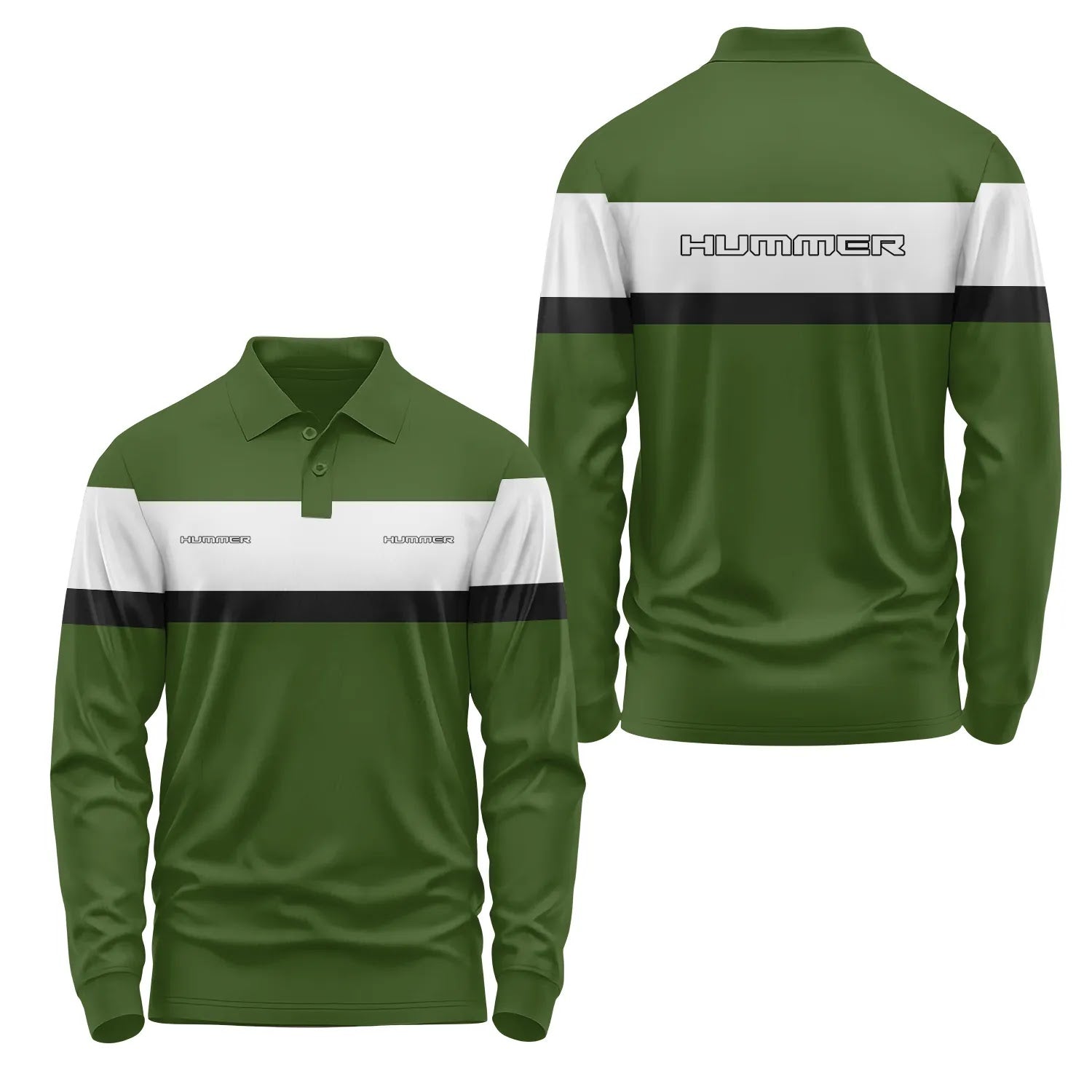 Hummer Long Sleeve Polo SC046
