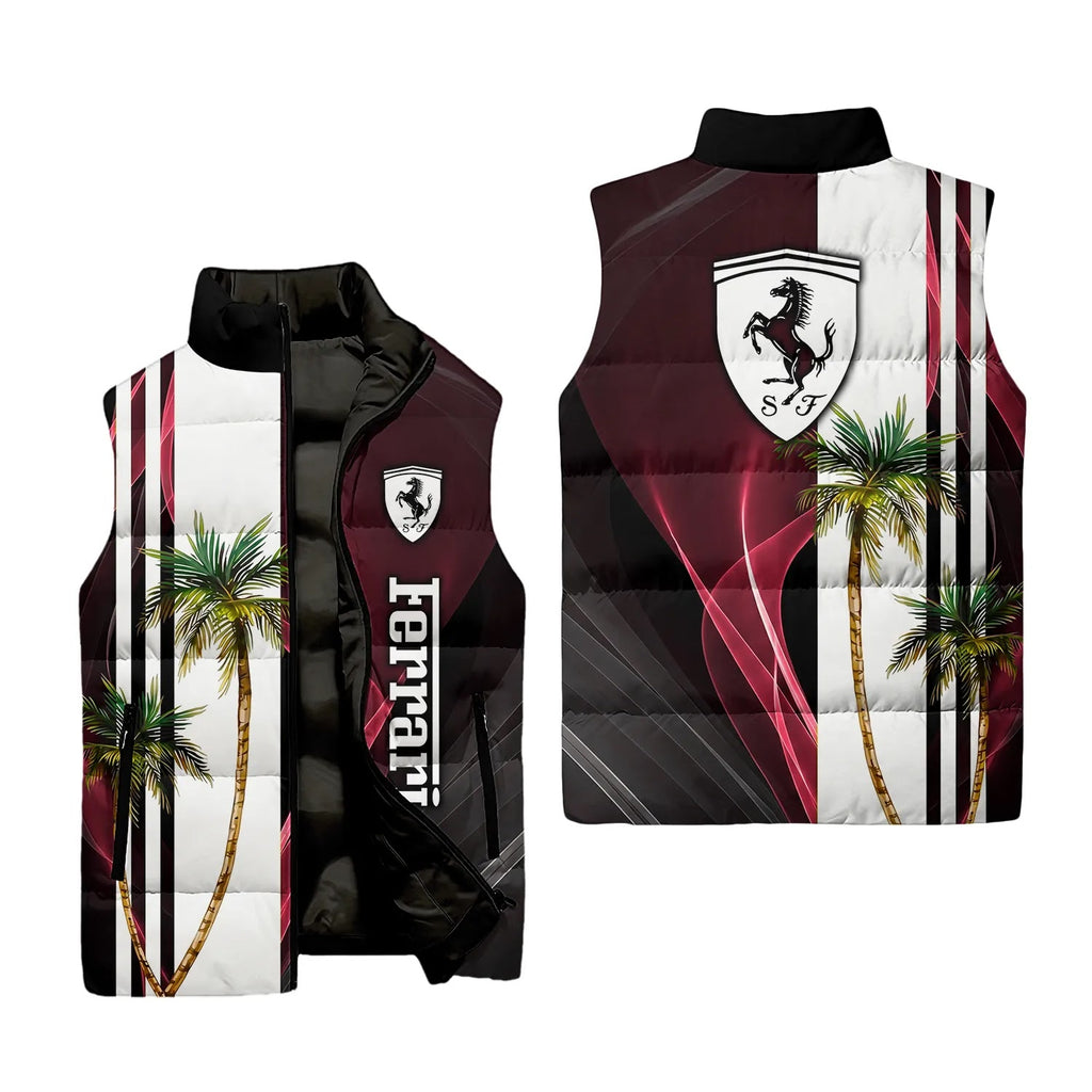 Ferrari Sleeveless Puffer Jacket SHW036
