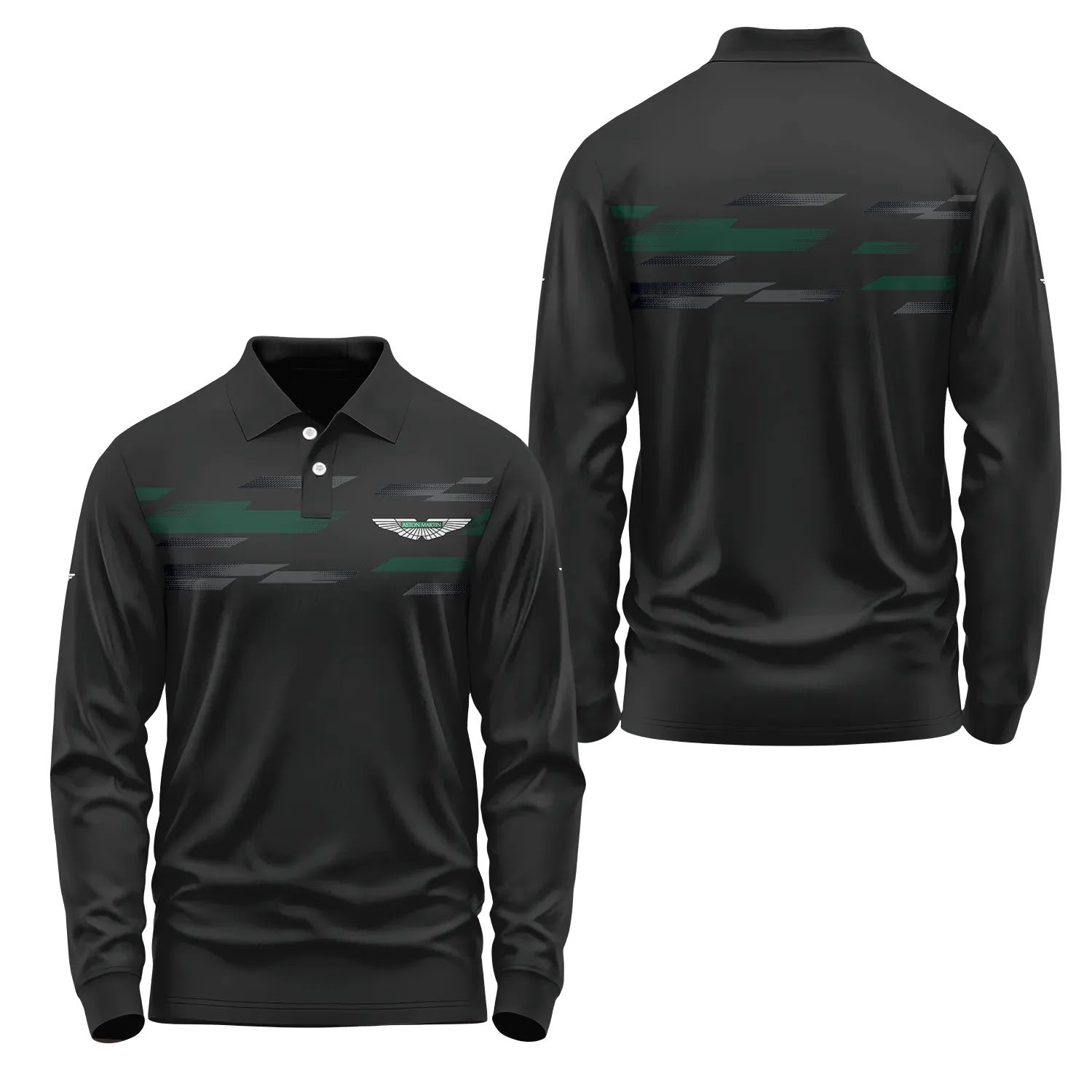 Aston Martin Long Sleeve Polo SC100