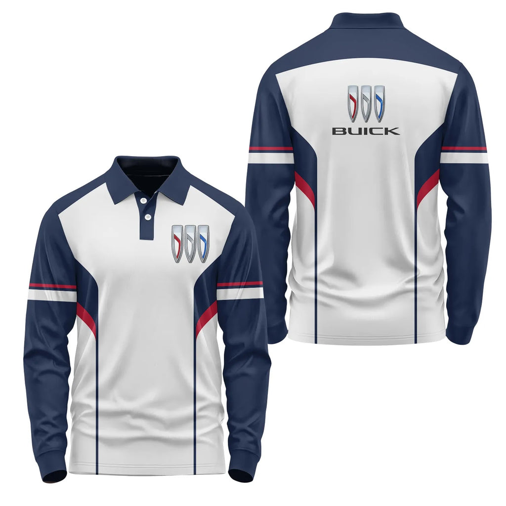 Buick Long Sleeve Polo SC113