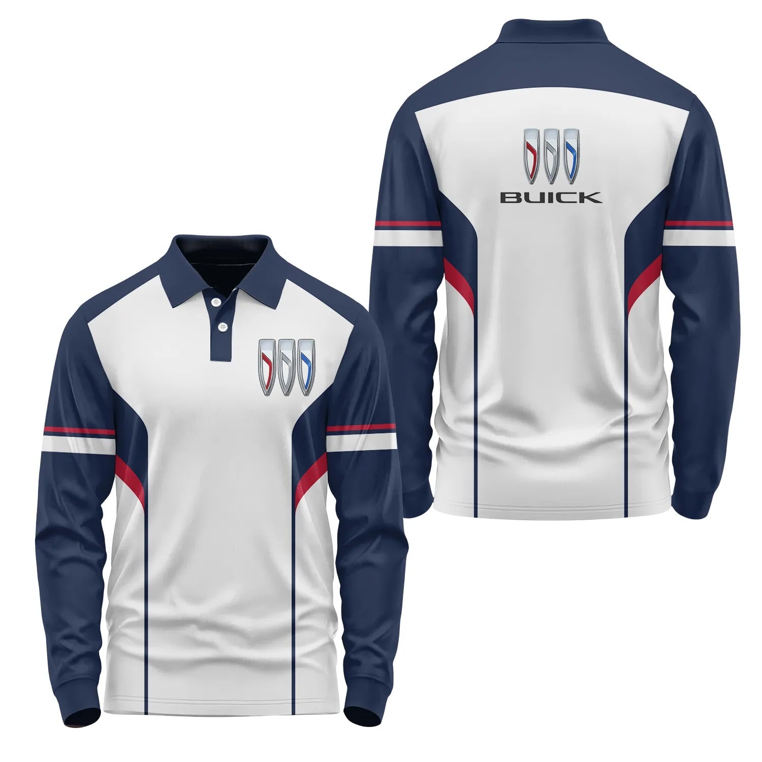 Buick Long Sleeve Polo SC113