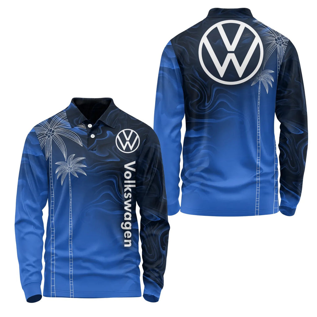 Volkswagen Long Sleeve Polo SHW070
