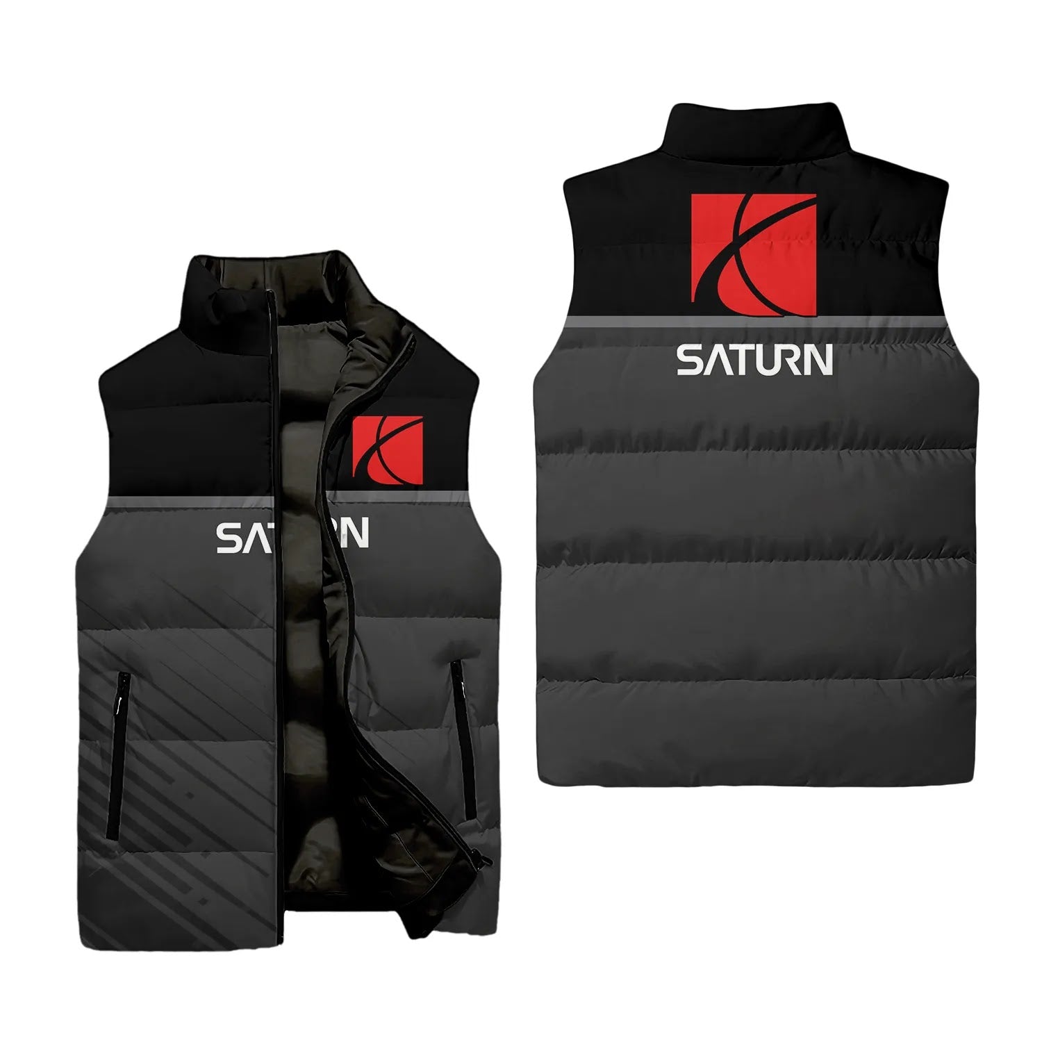 Saturn Sleeveless Puffer Jacket SC040