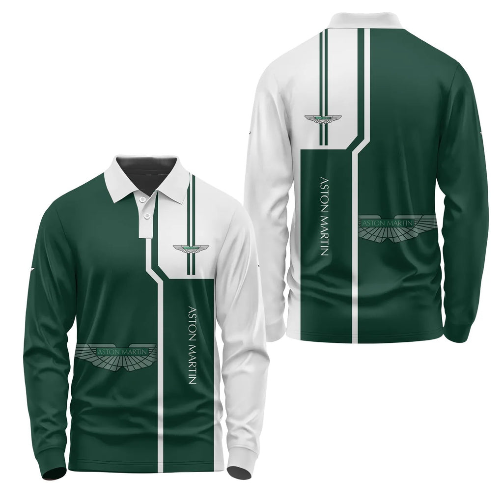 Aston Martin Long Sleeve Polo SC064