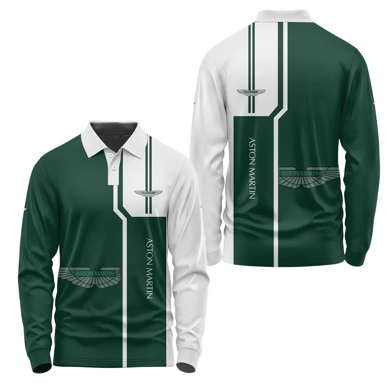 Aston Martin Long Sleeve Polo SC064