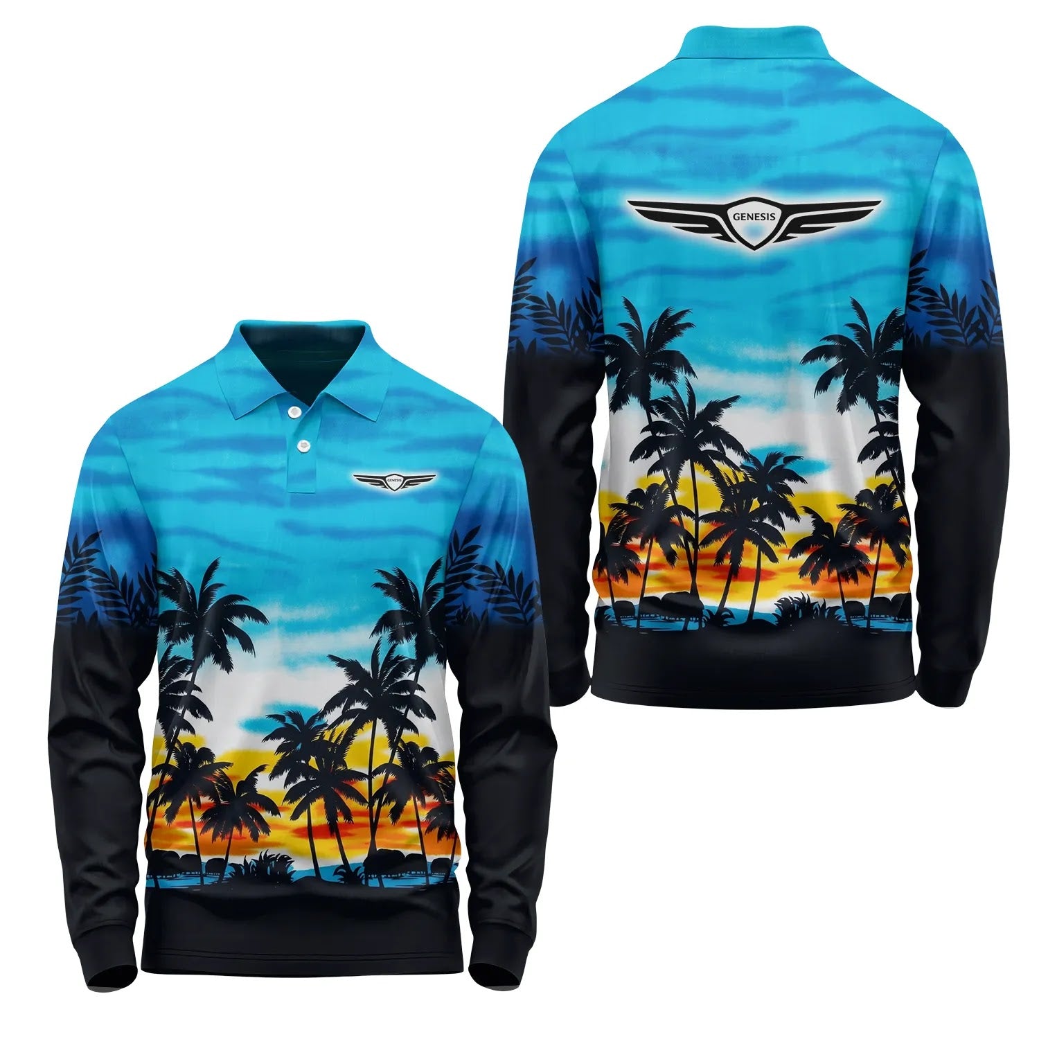 Genesis Long Sleeve Polo SHW051