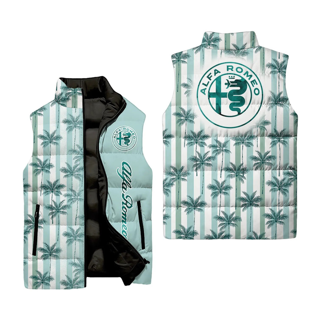 Alfa Romeo Sleeveless Puffer Jacket SHW028