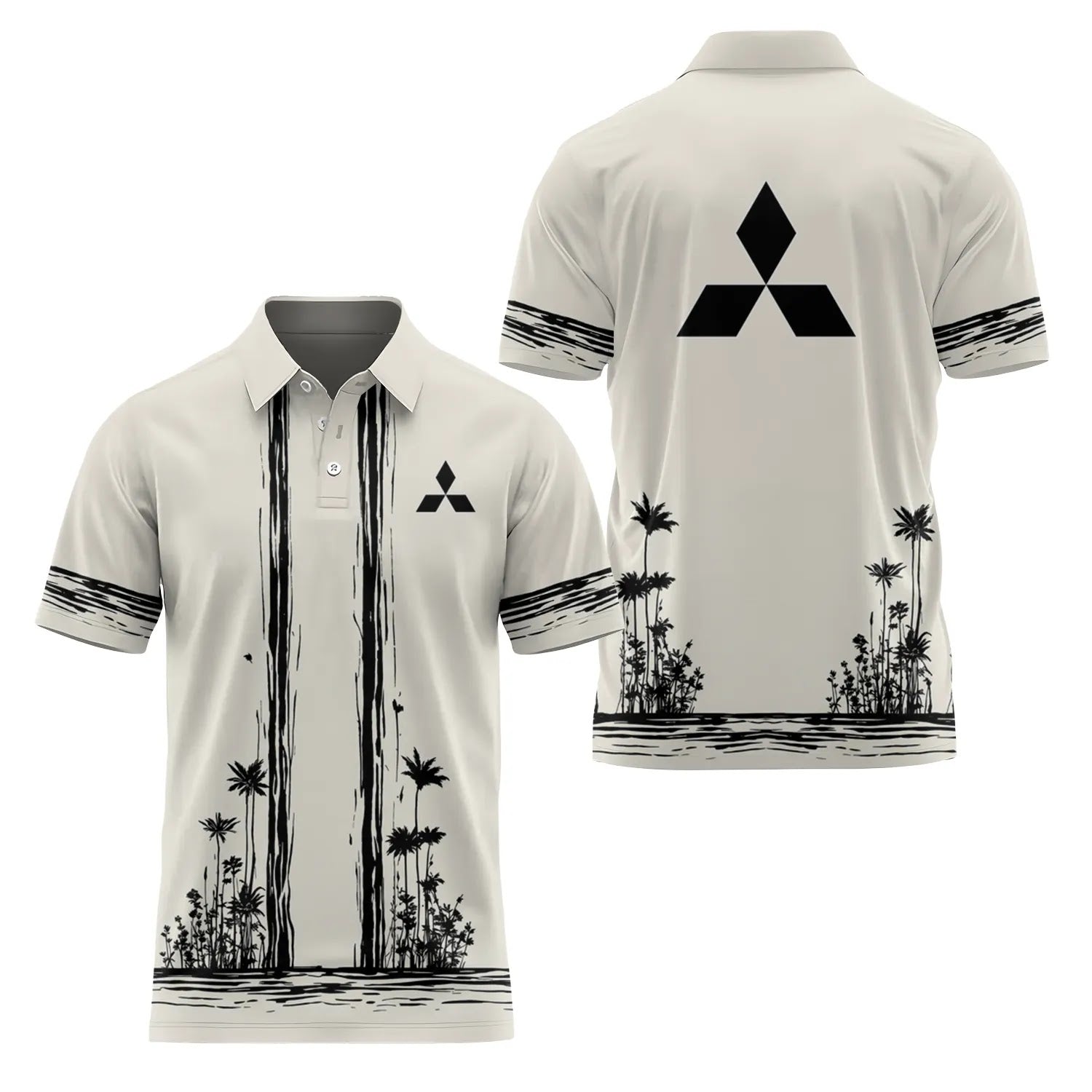 Mitsubishi Short Sleeve Polo SHW043