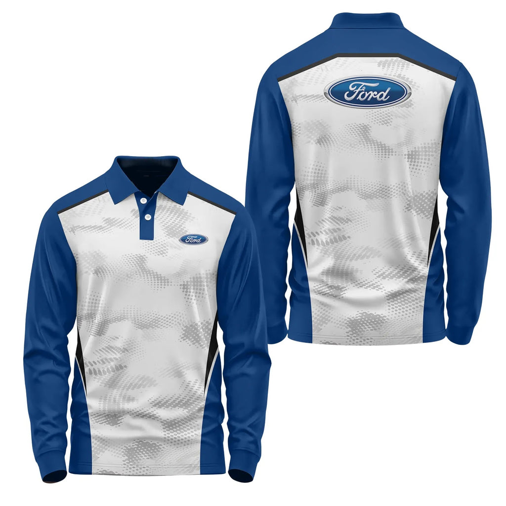 Ford Long Sleeve Polo SC081