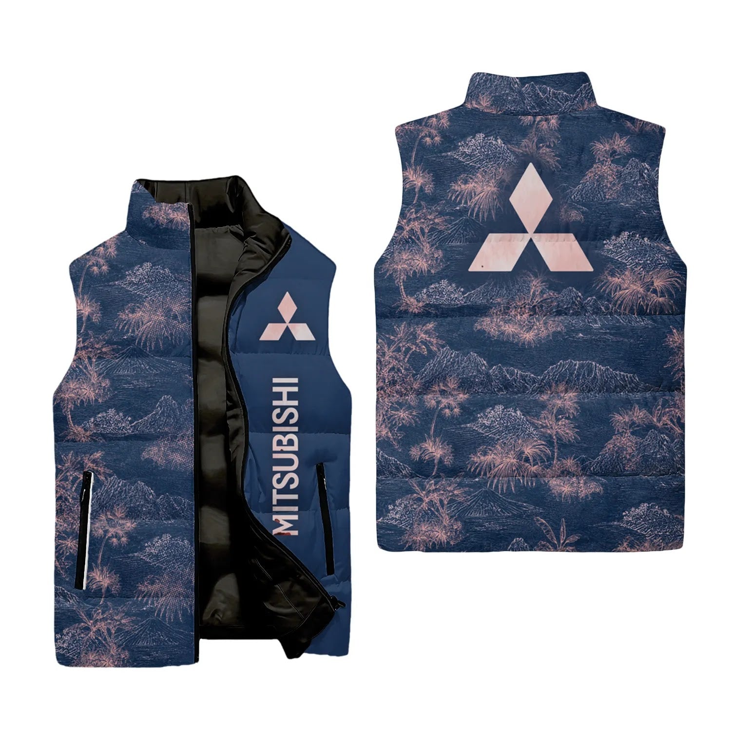 Mitsubishi Sleeveless Puffer Jacket SHW007