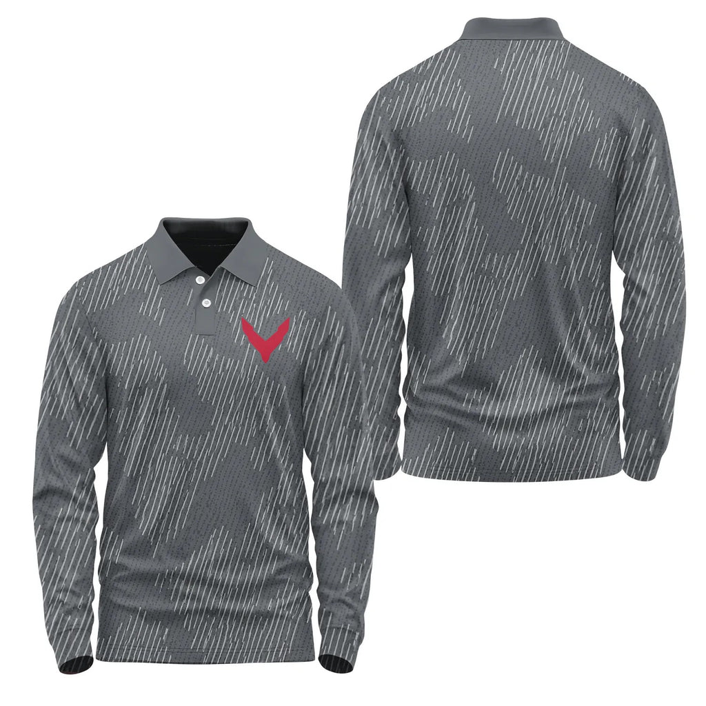 Corvette Long Sleeve Polo SC114