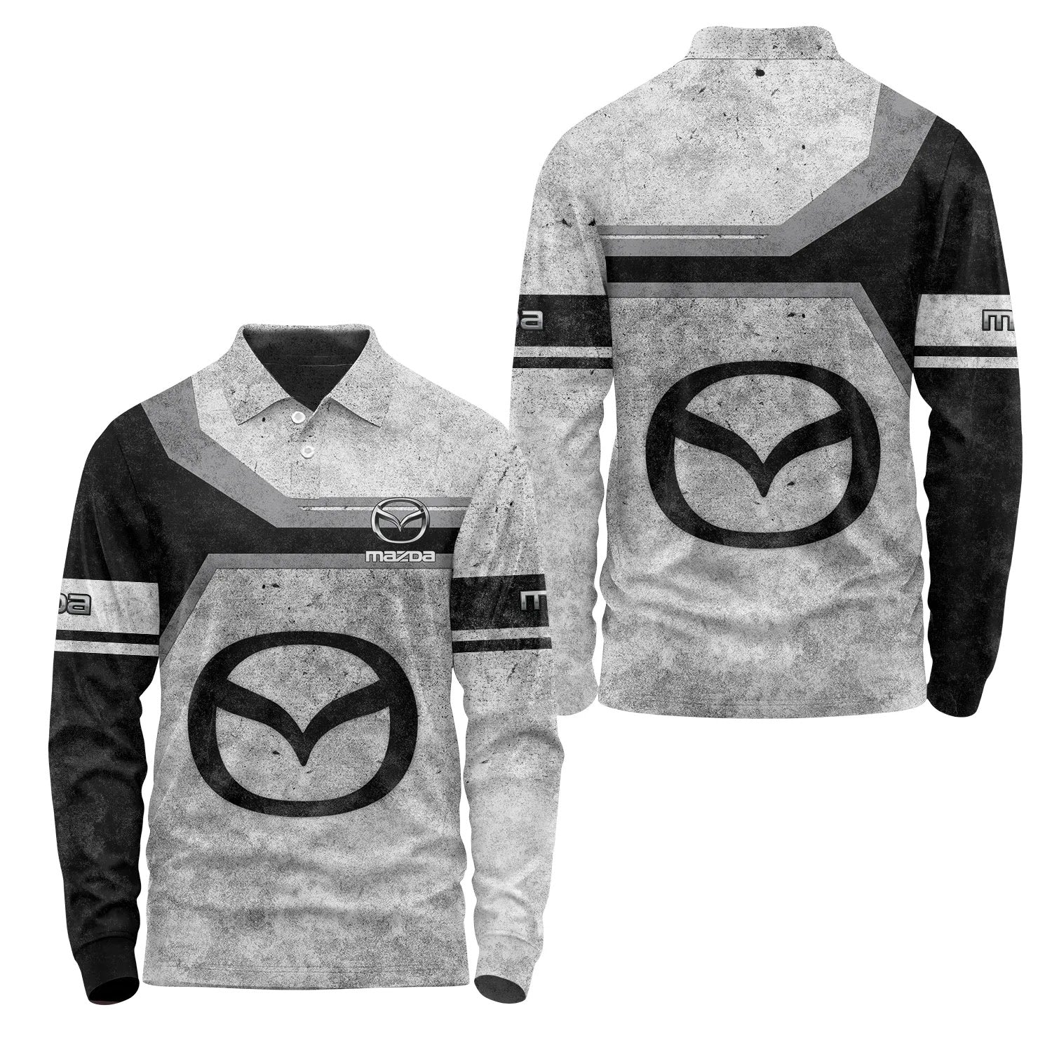 Mazda Long Sleeve Polo SC086