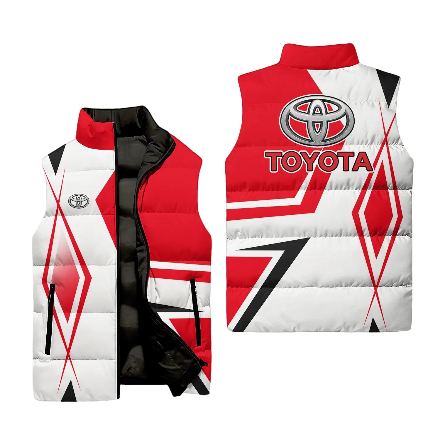 Toyota Sleeveless Puffer Jacket SC080