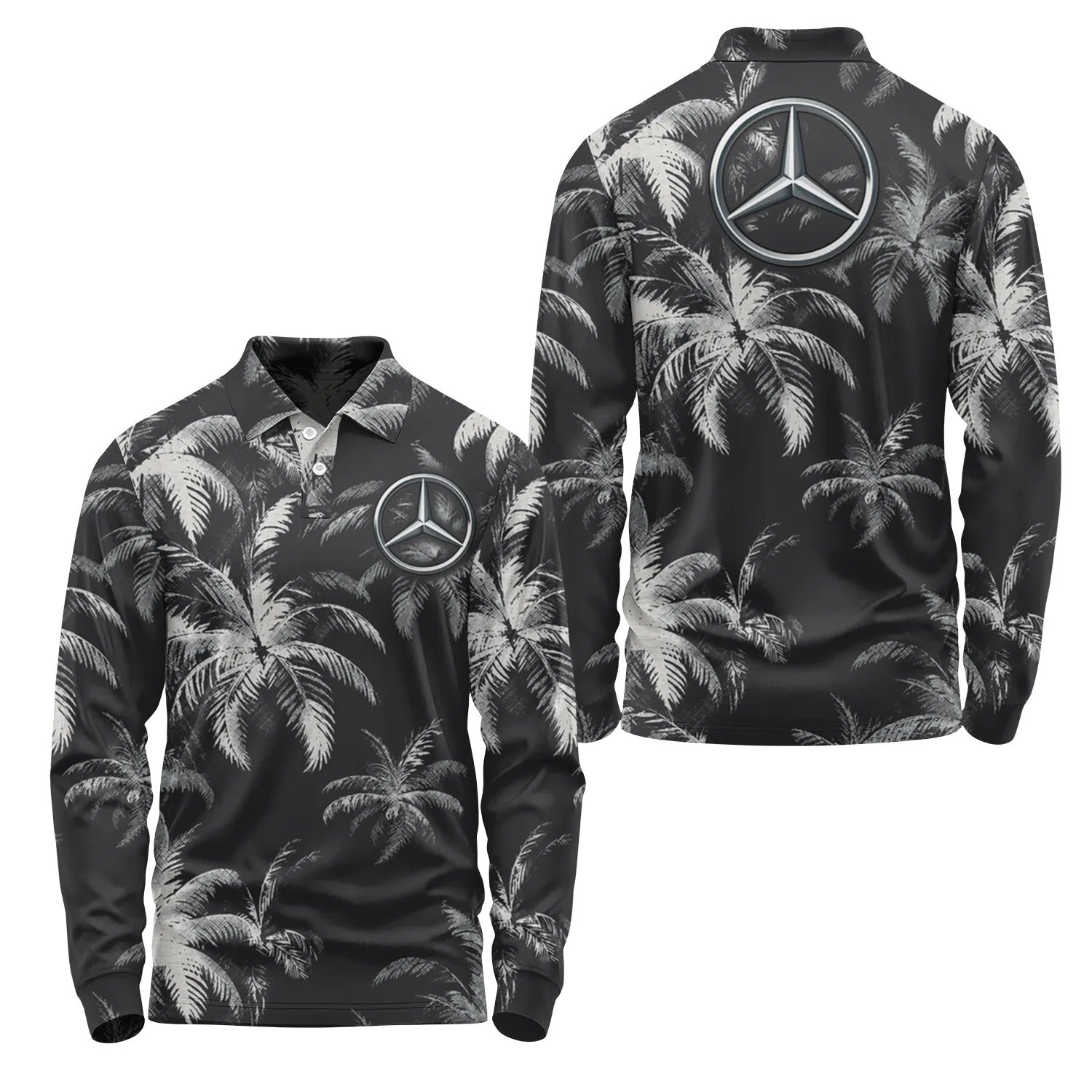 Mercedes-Benz Long Sleeve Polo SC112