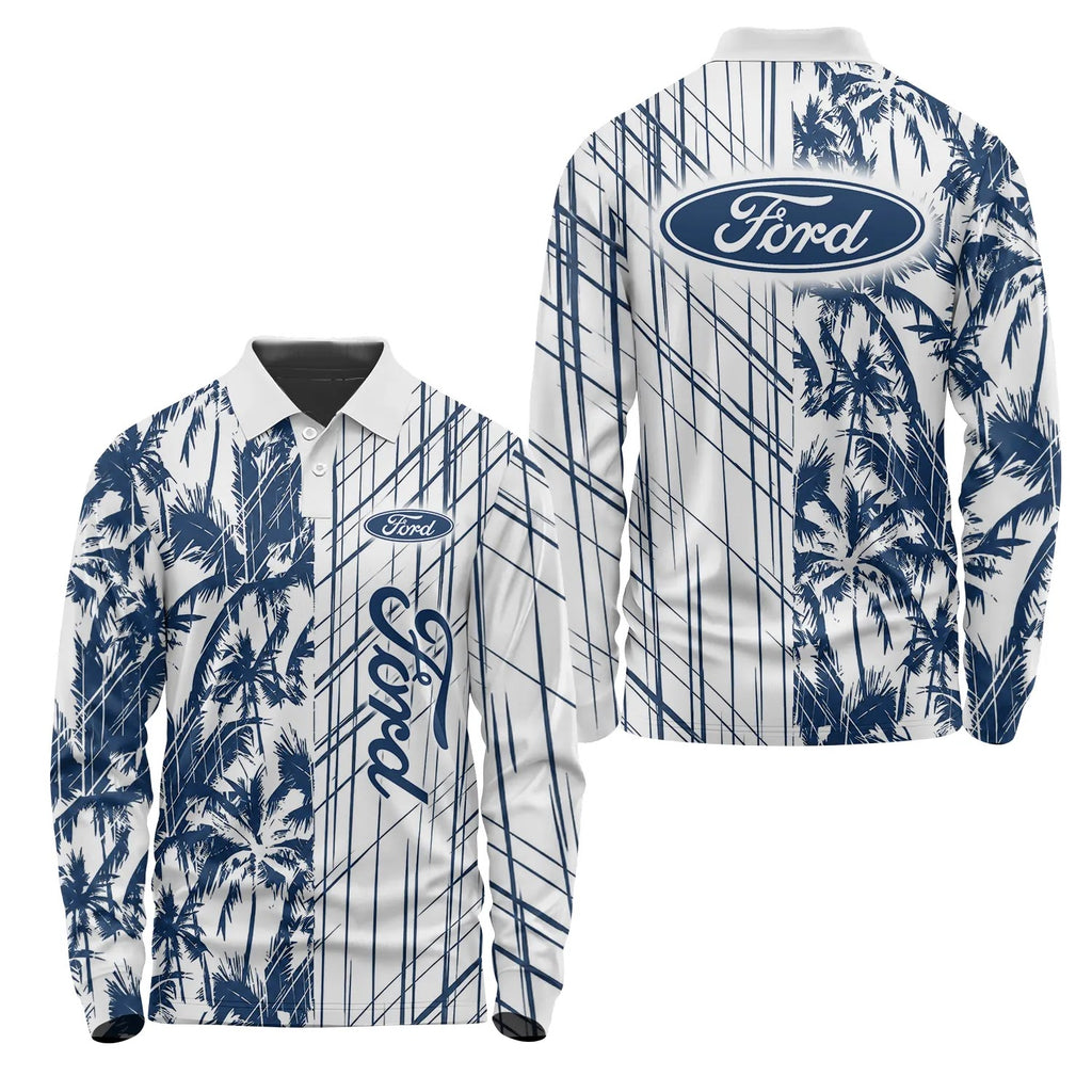Ford Long Sleeve Polo SHW041