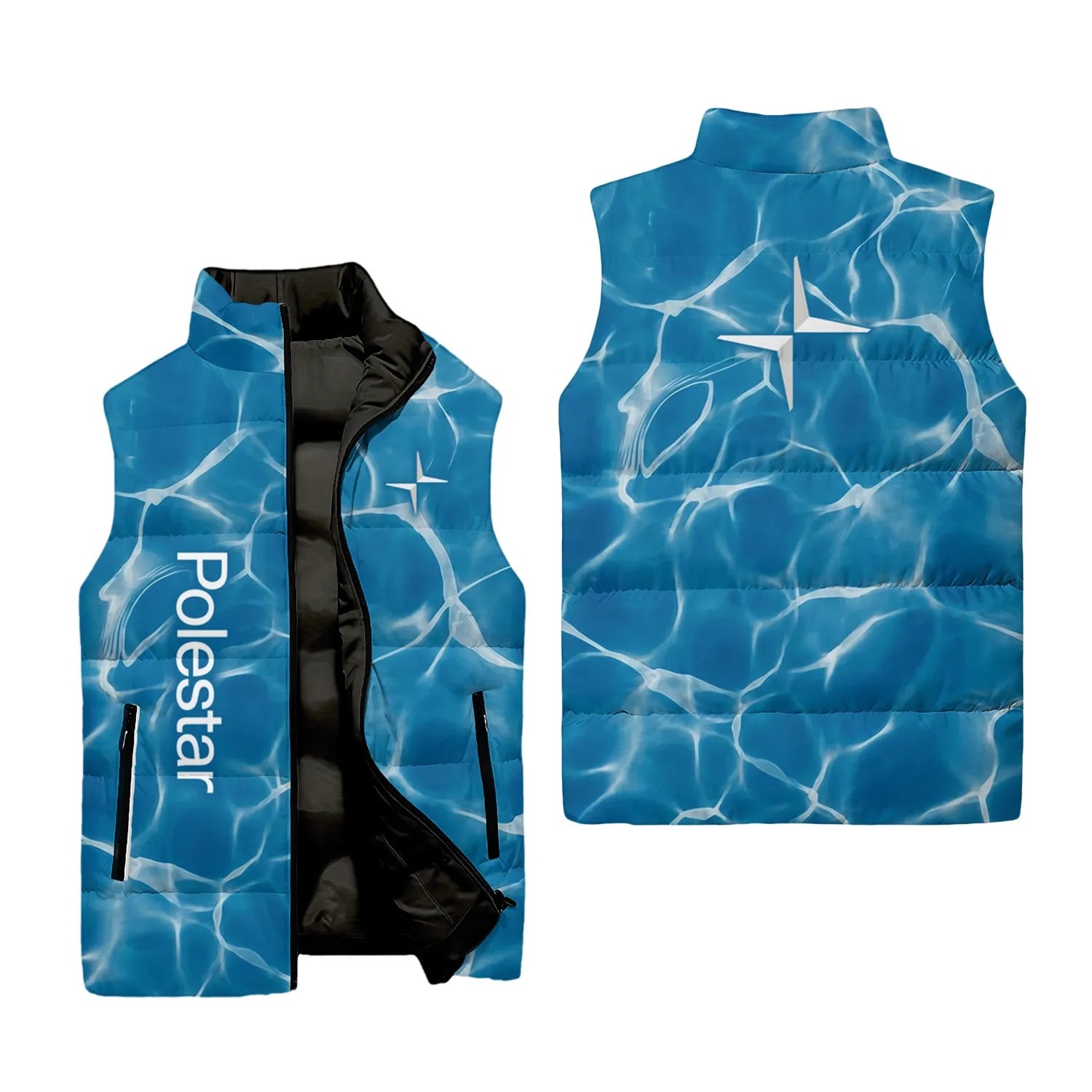 Polestar Sleeveless Puffer Jacket SHW035