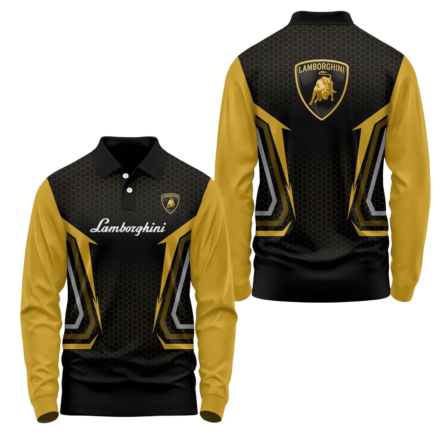 Lamborghini Long Sleeve Polo SC075