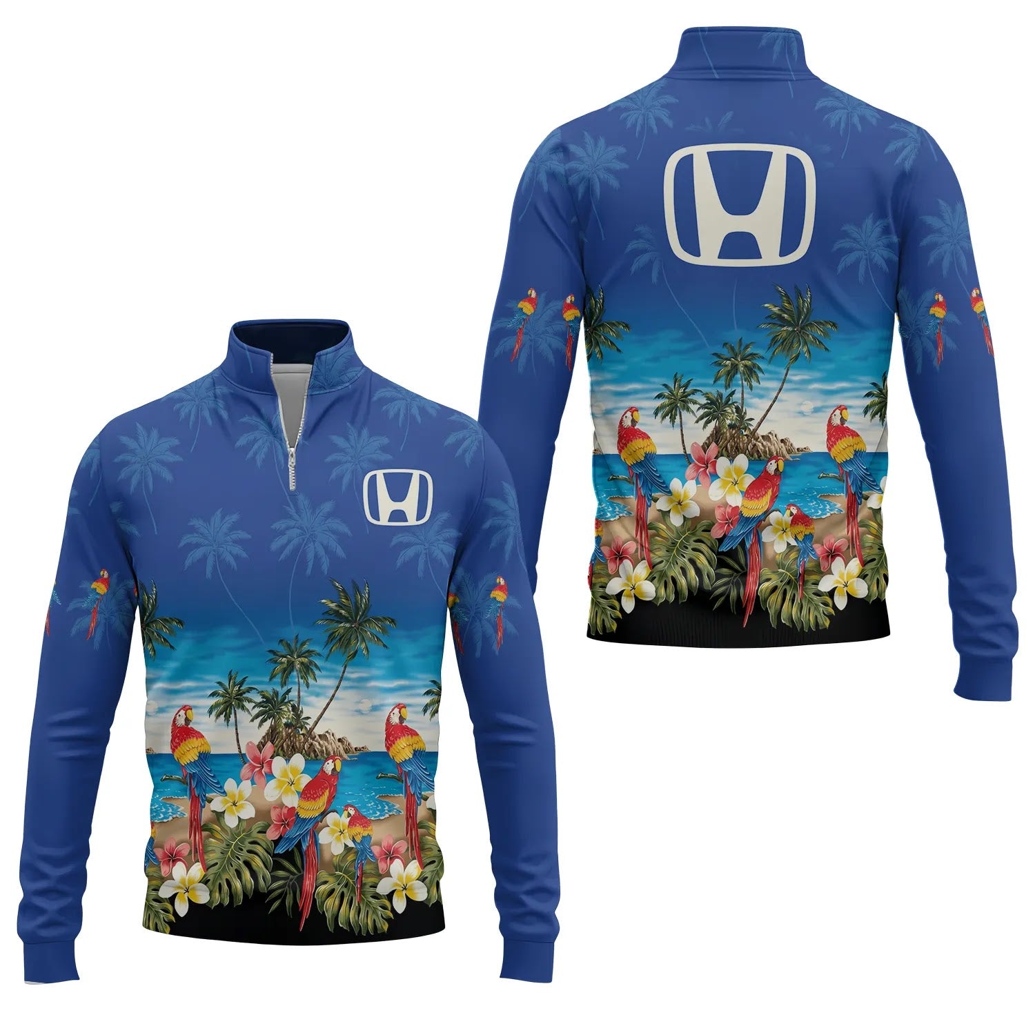 Honda Quarter-zip Pullover SHW005