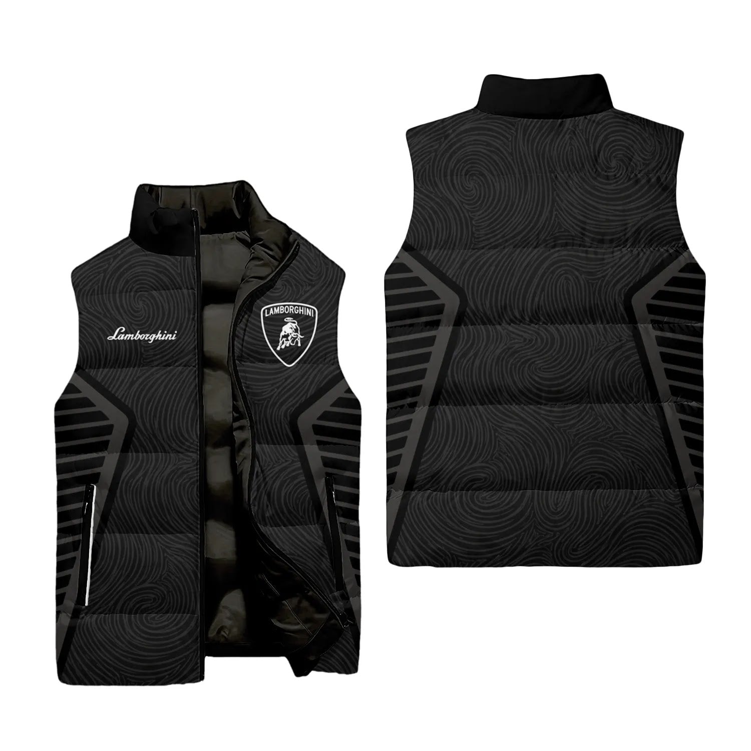 Lamborghini Sleeveless Puffer Jacket SC102
