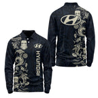 Hyundai Long Sleeve Polo SHW033