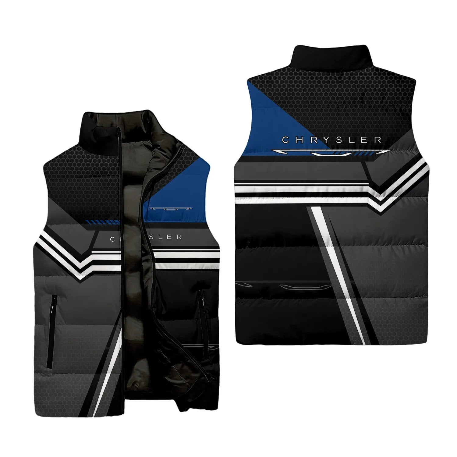 Chrysler Sleeveless Puffer Jacket SC071